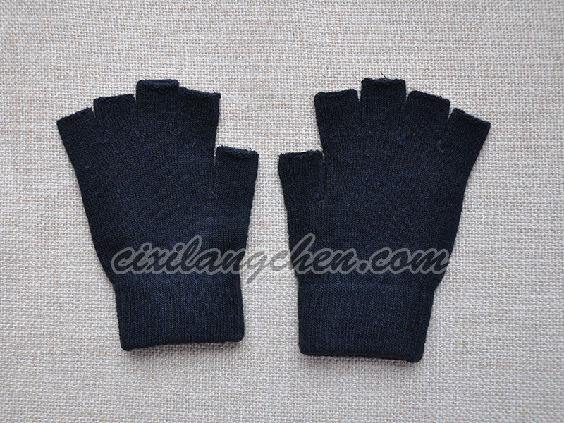 100% acrylic string knit glove 10AF-001