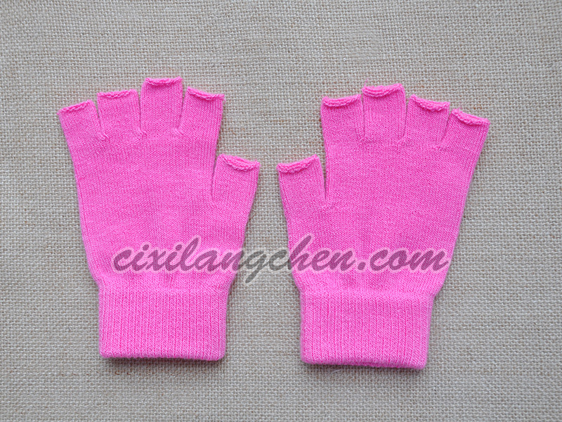 100% acrylic string knit glove 10AF-001