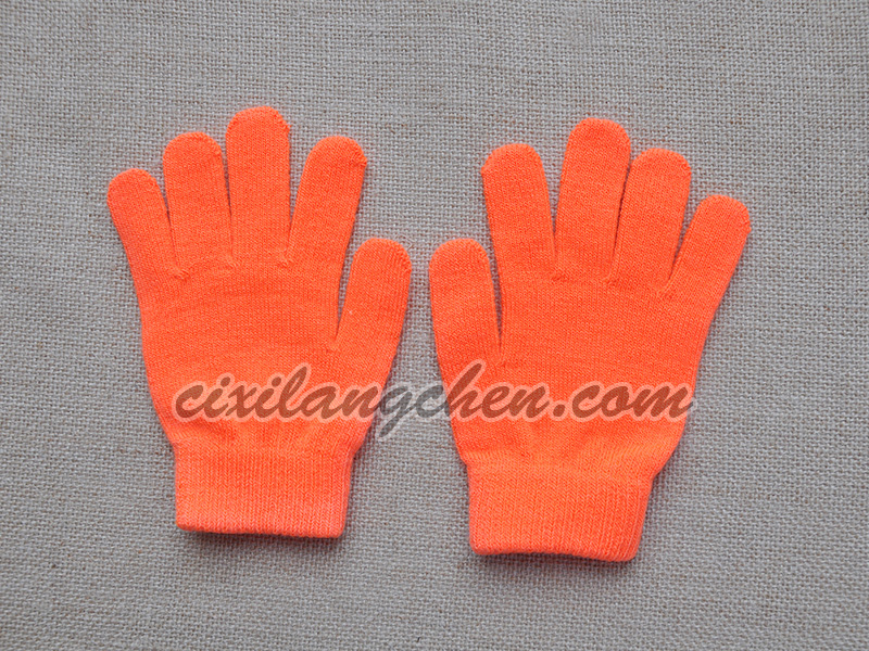100% acrylic string knit glove 10A-001